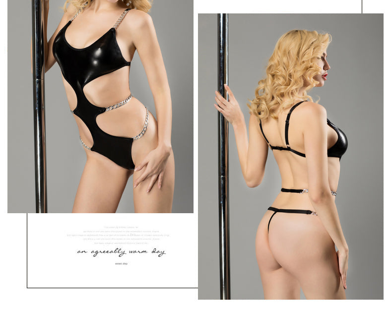 Seductive Wet Look Body Shaper