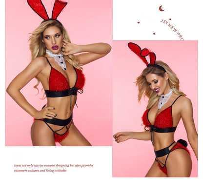 Sexy Miss Rabbit 4-Piece Costume