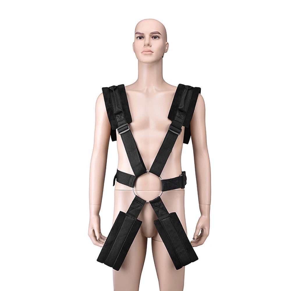 Comfortable Stand and Deliver Sex Position Body Sling Harness