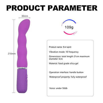 Evil Spirit 10 Function Vibrator