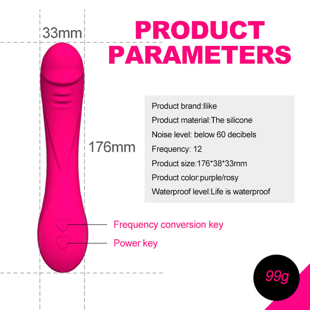 Silent Luxury Realistic Vibrator