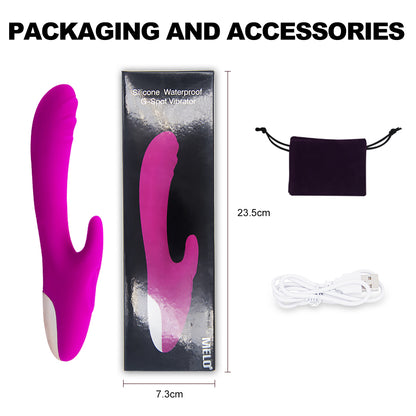 Luxury G-spot and Clitoral Rabbit Vibrator