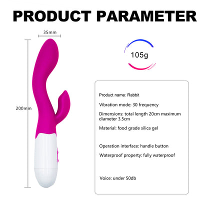 30 Modes Curve Rabbit Vibrator