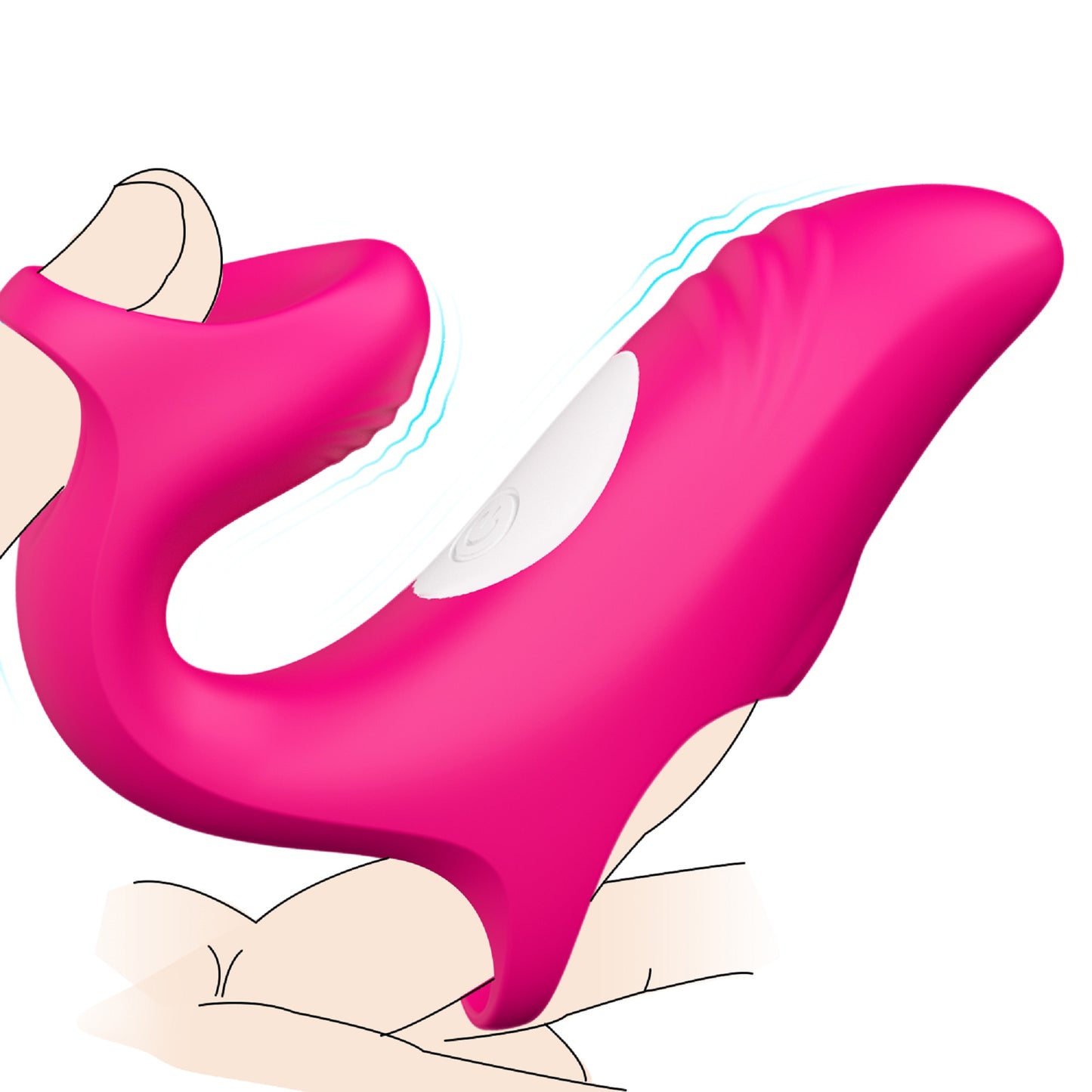 Ignite Double Finger 12-Mode Dolphin Vibrator