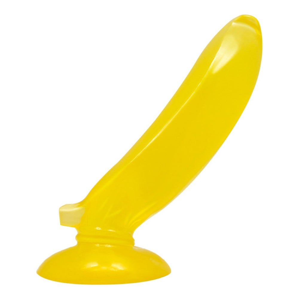 Silicon Suction Dildo Fruit Banana Cucumber Corn Cock Clitoral G-spot Anal Stimulator