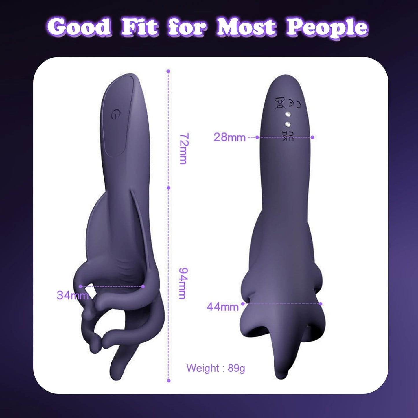 Hand-Shape Penis Vibrator 7 Modes Male Masturbators, Penis Massager, Glans Stimulator