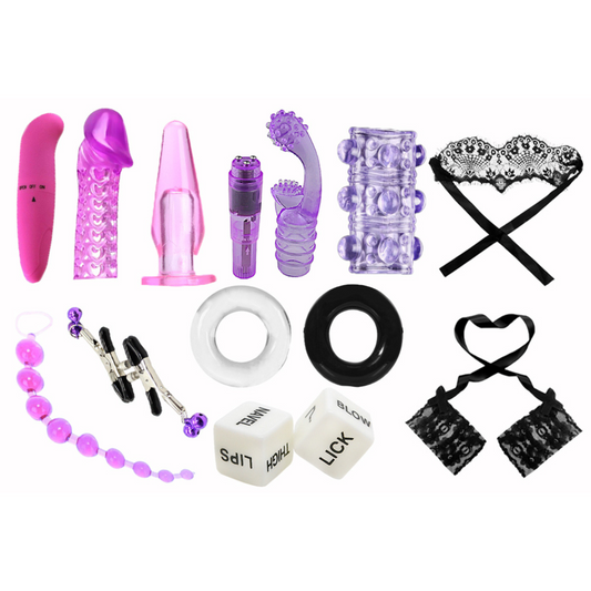 12-Piece Valentines Couples Adult Sex Toys Kit