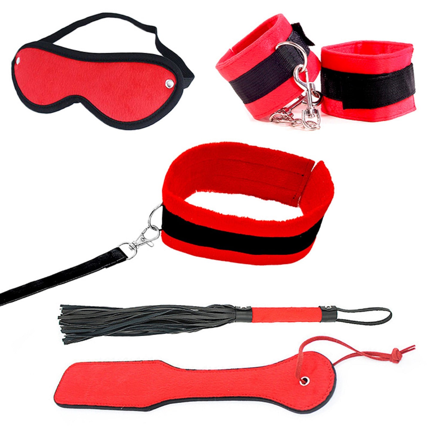 5 Piece Role Play Foreplay Bondage Kit