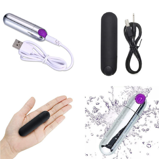 Rechargeable 10 Modes Bullet Vibrator