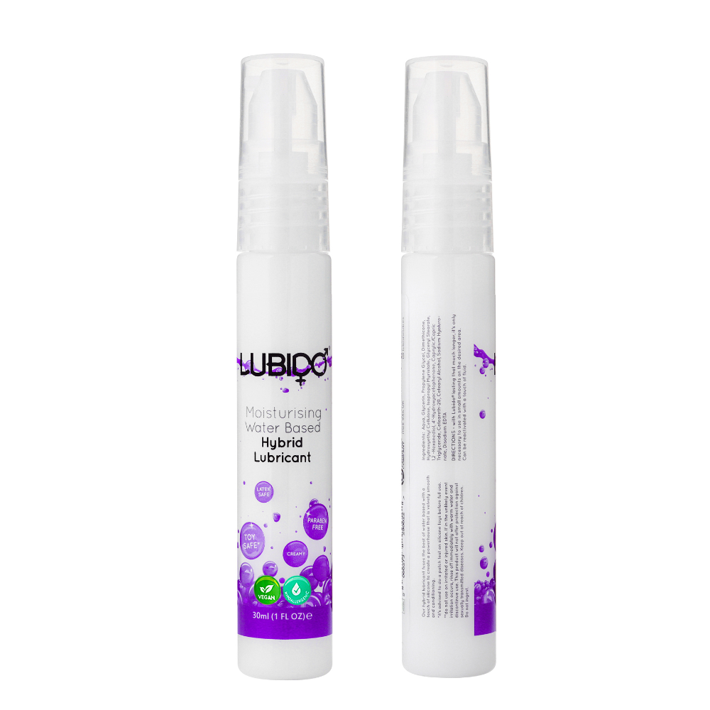 Set of 3 Lubido Water Based Original Hybrid Anal Lubricant 30ML