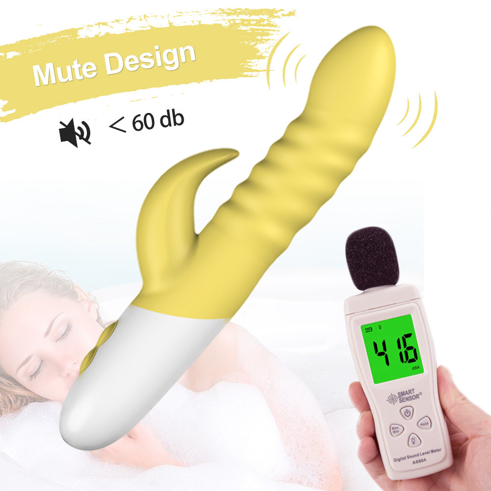 12 Modes Rechargeable G-spot Vibrator with Vibrating Tongue