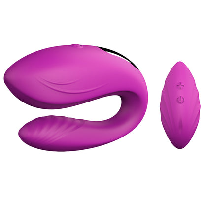 Rechargeable Couples Remote Control Clitoral & G Spot Vibrator