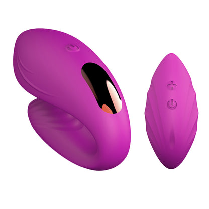 Rechargeable Couples Remote Control Clitoral & G Spot Vibrator