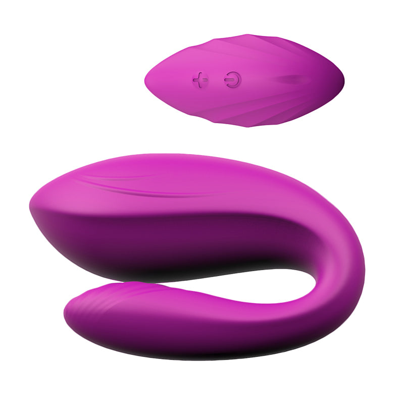 Rechargeable Couples Remote Control Clitoral & G Spot Vibrator