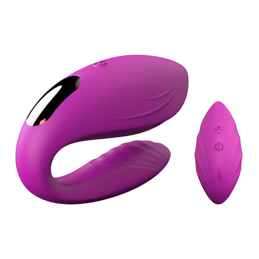 Rechargeable Couples Remote Control Clitoral & G Spot Vibrator